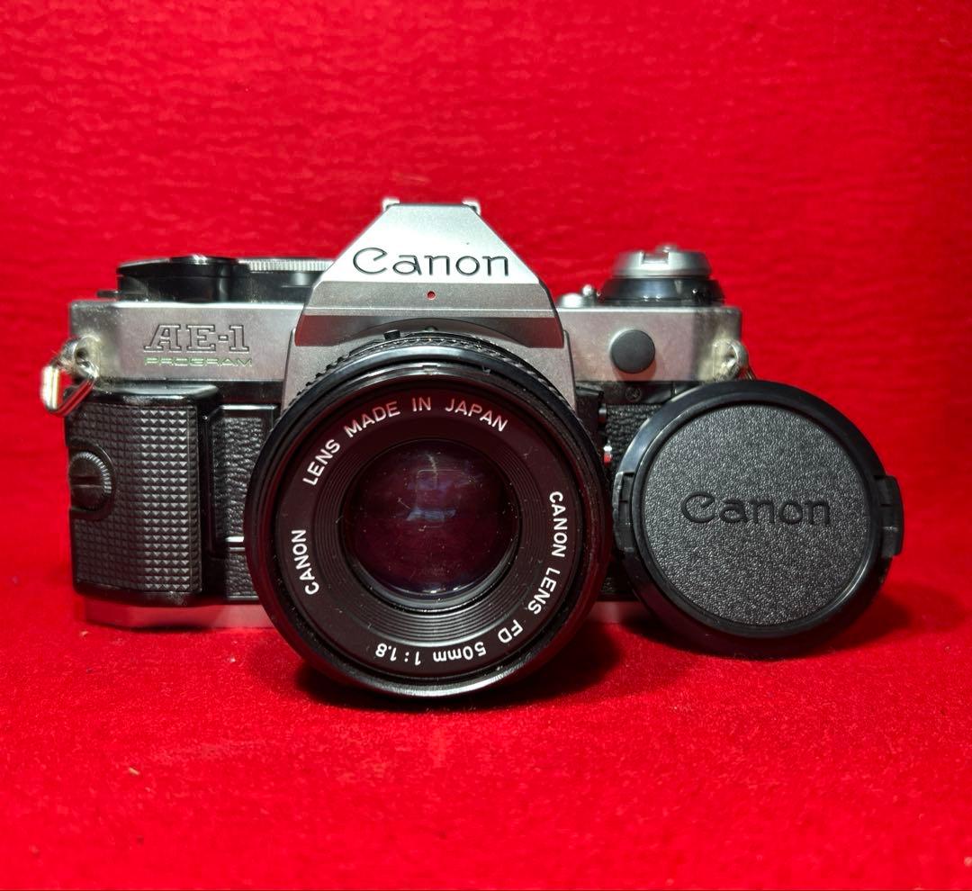 マロン　Canon AE-1 PROGRAM 一眼レフカメラ　ジャンク