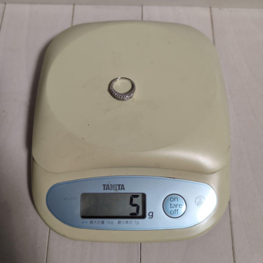 プラチナ ダイヤモンド 1.00ct パヴェ リング pt900 #8.5