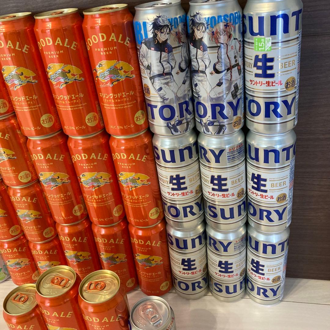 500缶含め34本　ビールまとめ売り　トリプル生　グッドエール　お酒詰め合わせ