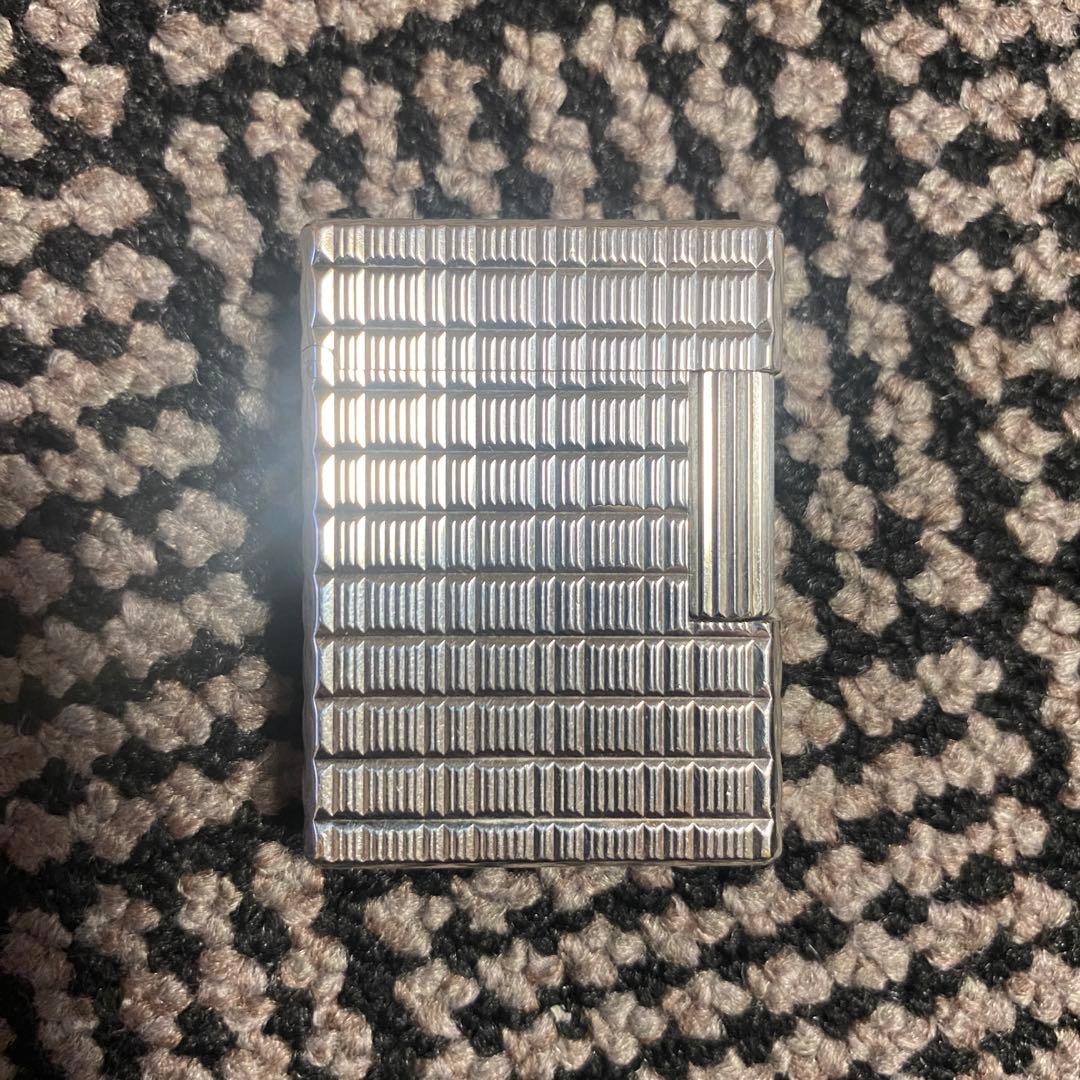 S.T.Dupont デュポン ライン1 シルバー ガスライター ライター