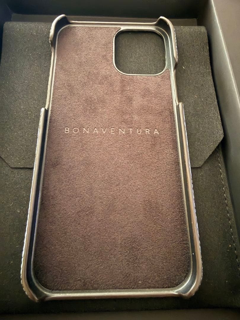 新品未使用BONAVENTURA iPhoneケース アイスブルー12Pro