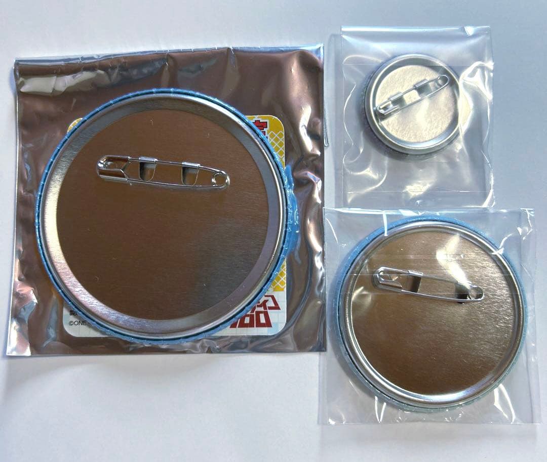 【未使用】 モブサイコ100　限定缶バッジセット　霊幻