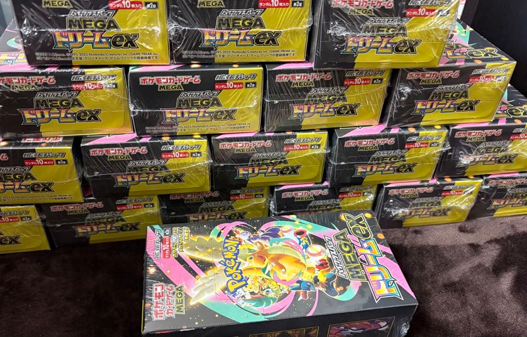 ポケカ　MEGAドリームex シュリンク付き19箱
