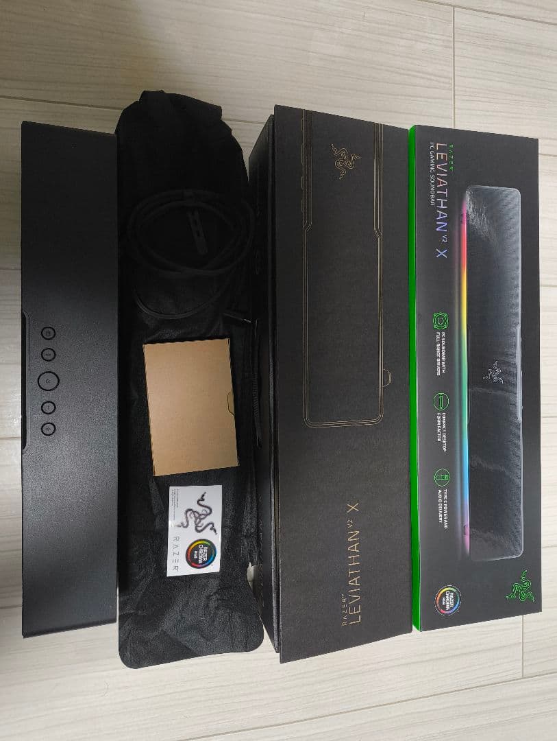 Razer Leviathan V2 X　ゲーミングサウンドバー