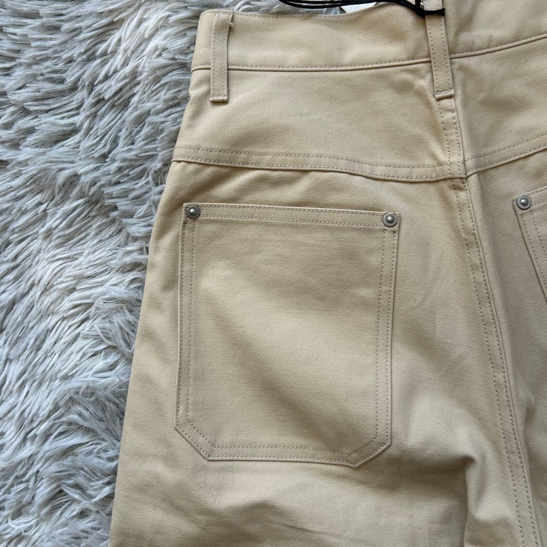 【新品】AURALEE COTTON OILED CANVAS PANTS