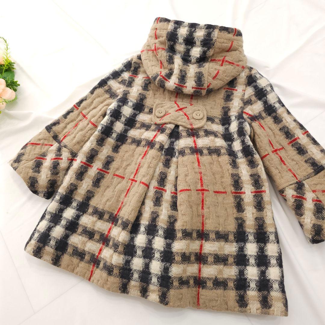 BURBERRY バーバリー 豪華 チェック コート ワンピース セット 110