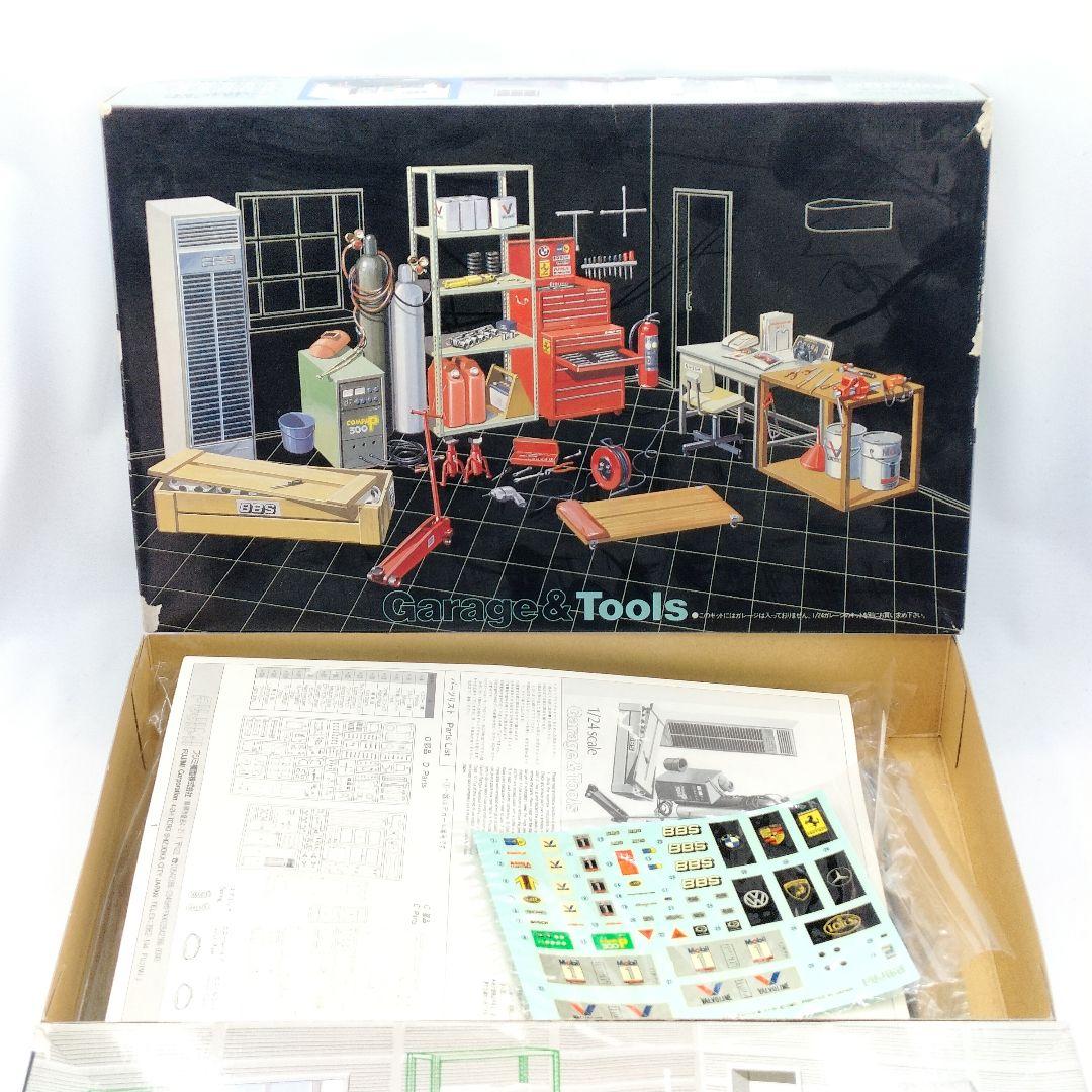 未使用 フジミ模型 ガレージ＆ツールズ プラモデル セット