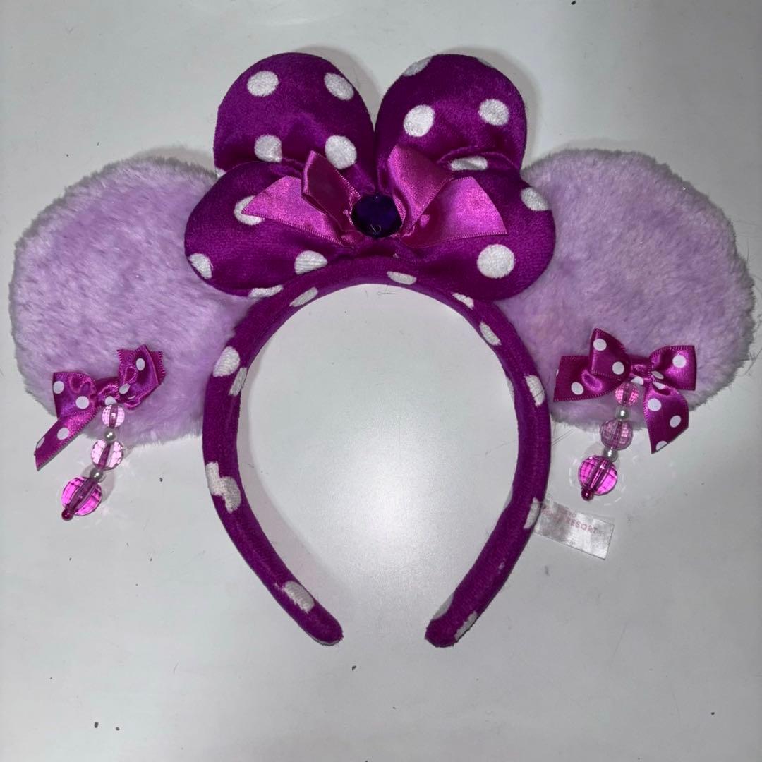 ディズニーカチューシャ　紫