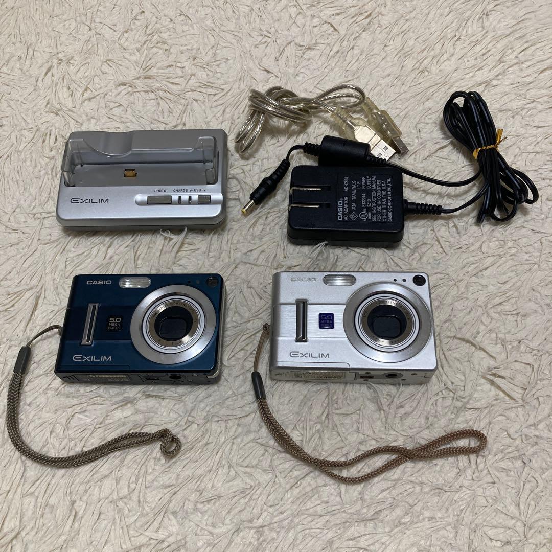 EXILIM カシオコンパクトデジタルカメラ 2台