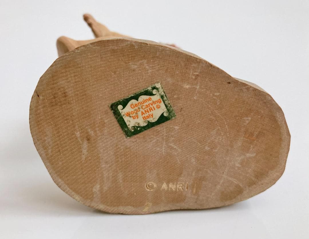 ANRI アンリ Nature Girl 木彫り人形 フェランディス 6インチ