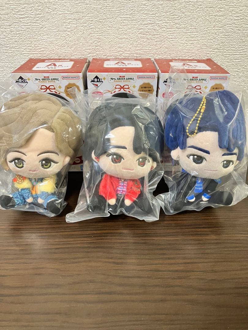 一番くじMrs.GREEN APPLE MAGICAL WINTER A賞コンプ