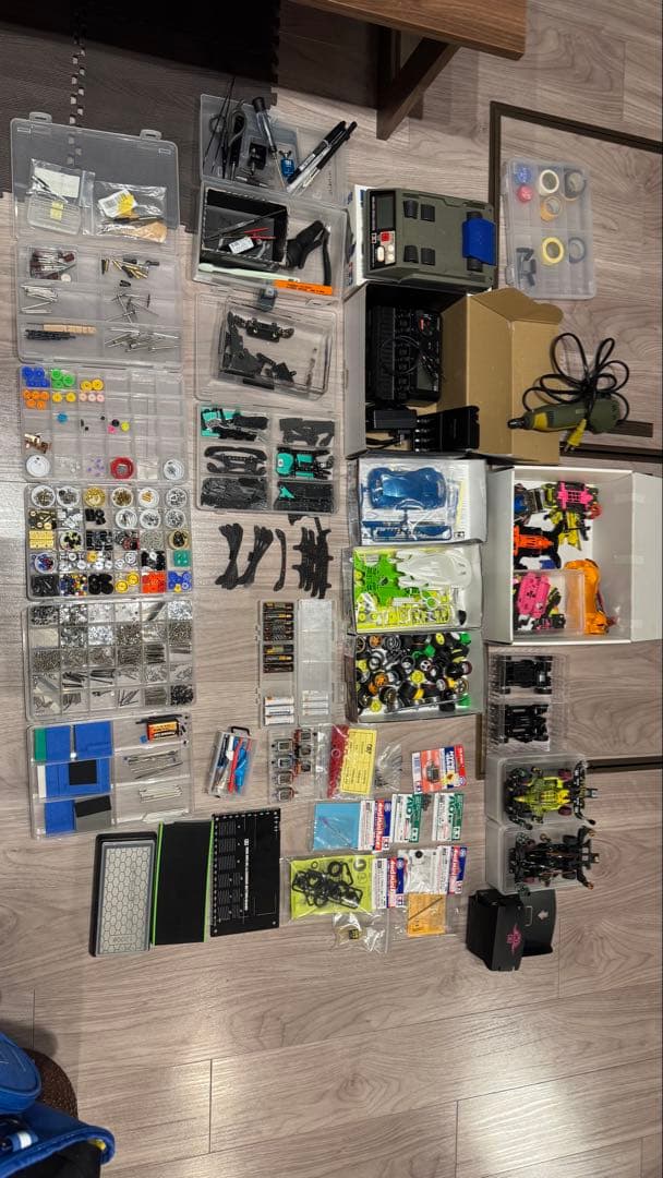 【引退セット】 ミニ四駆とパーツと工具セット