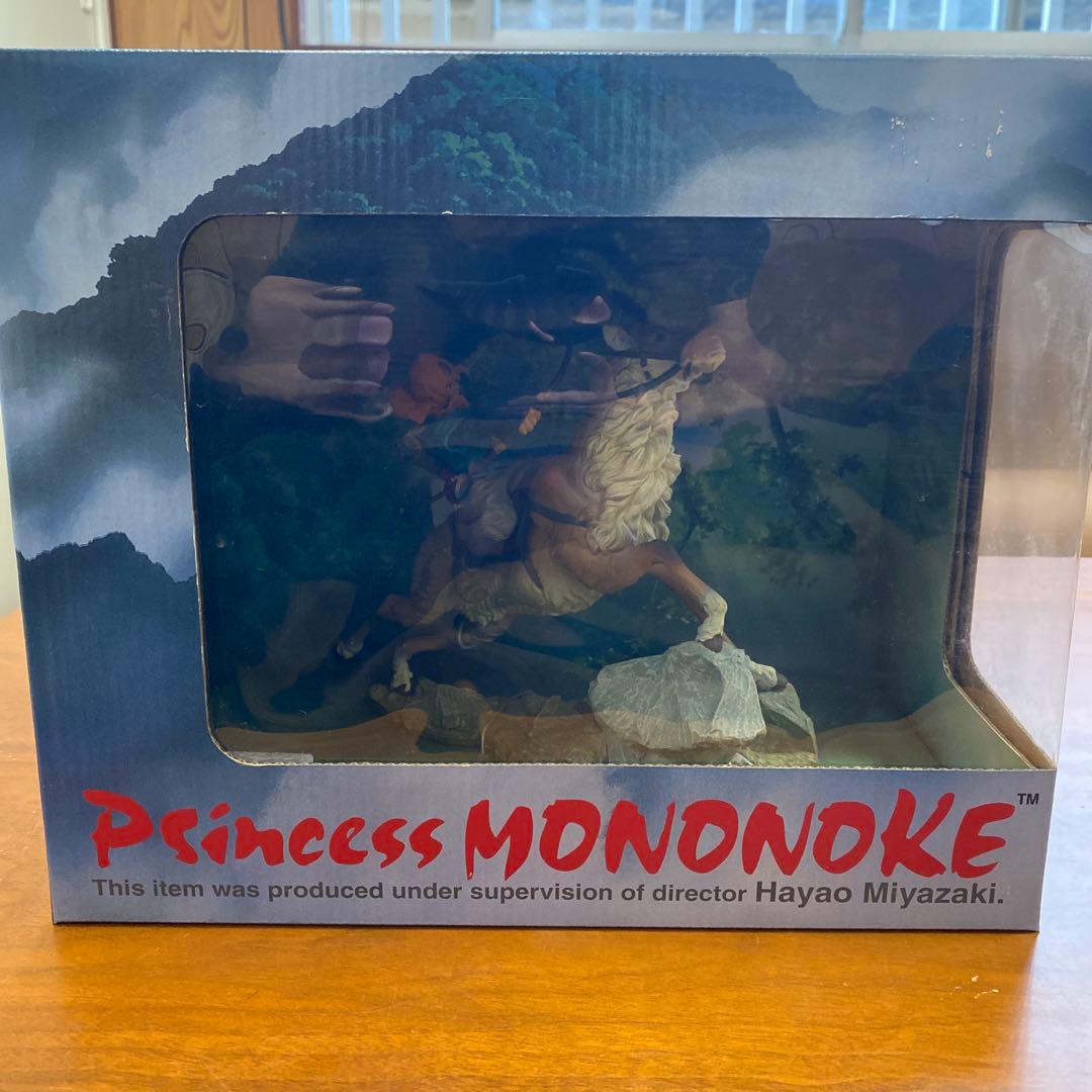 もののけ姫 フィギュア　アシタカとヤックル