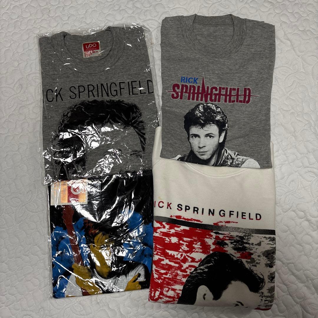 RICK SPRINGFIELD Tシャツ3枚　ロンT1枚