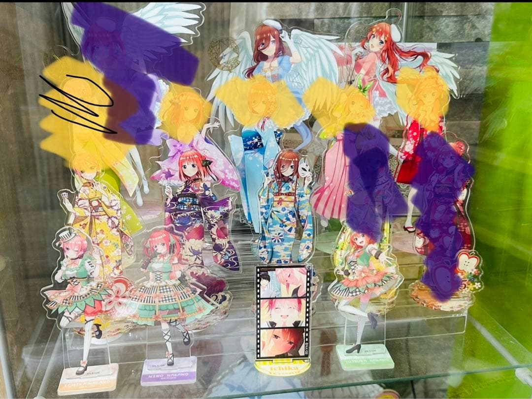 五等分の花嫁　中野ニ乃　アクリルスタンド　セット