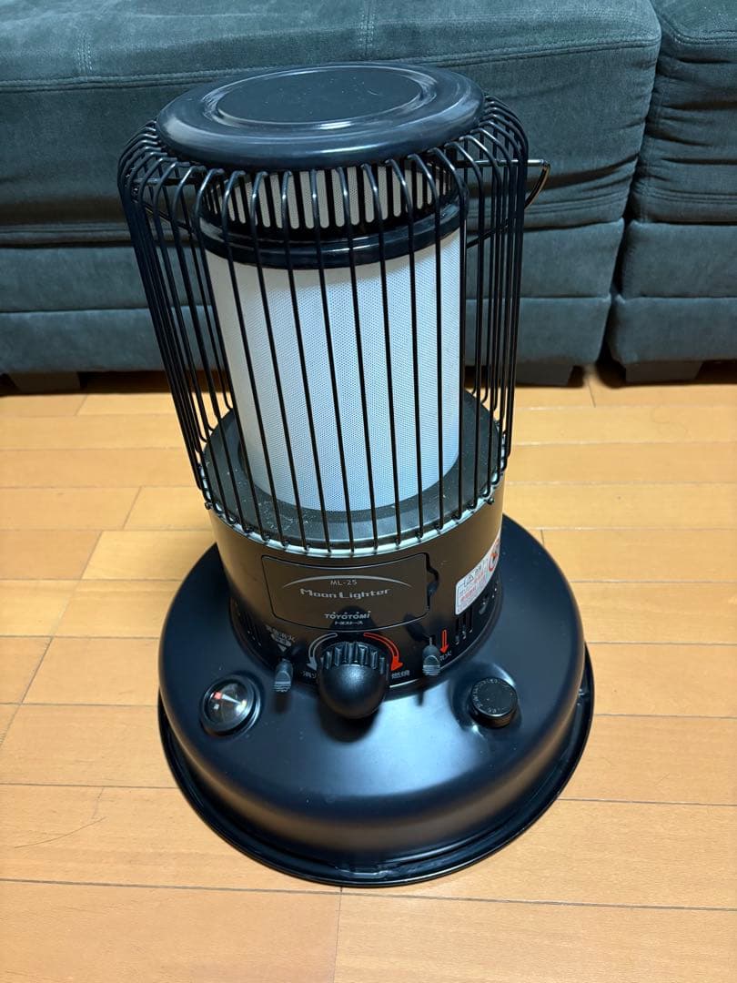 トヨトミストーブ　ML-25 灯油ストーブ ブラック