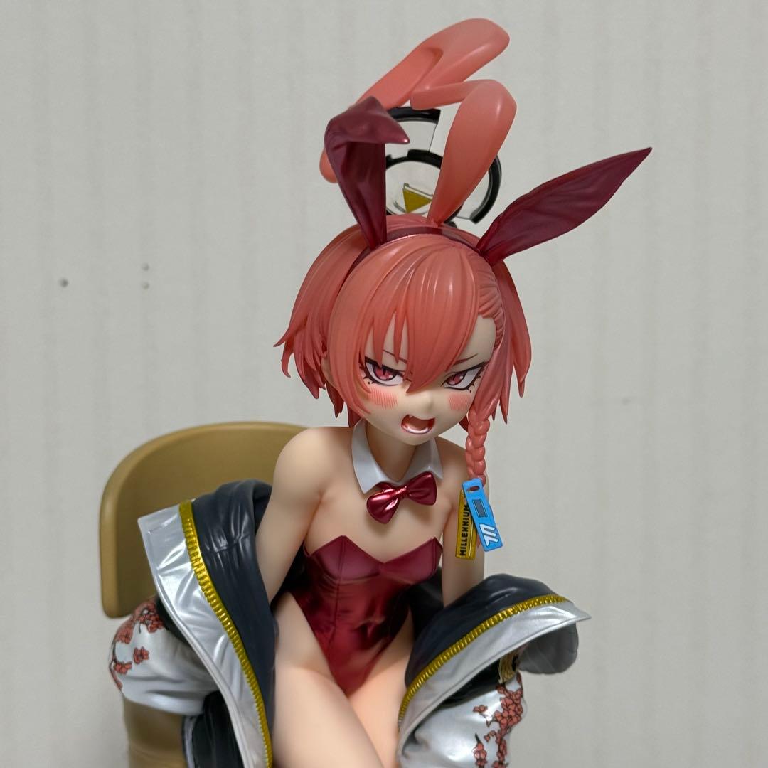 開封済み ブルアカ 美甘ネル(バニーガール) スケールフィギュア