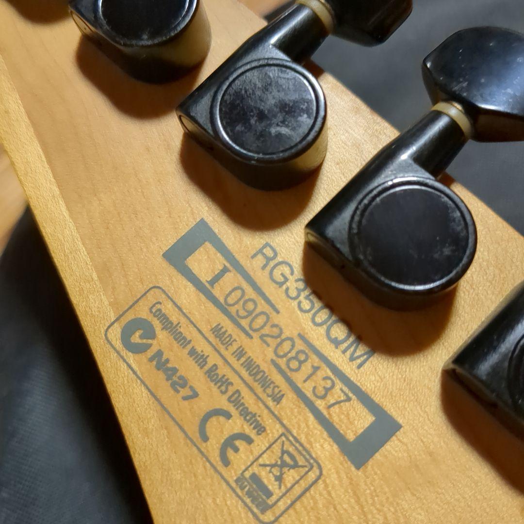 【ジャンク】Ibanez　RG350QM　パープル