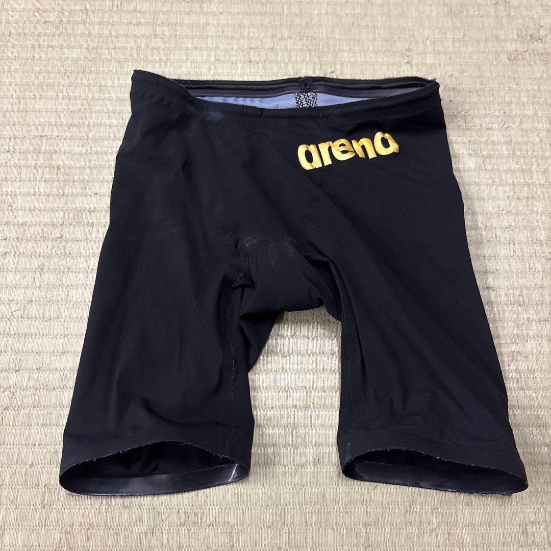 arena カーボン競泳水着 黒Mサイズ