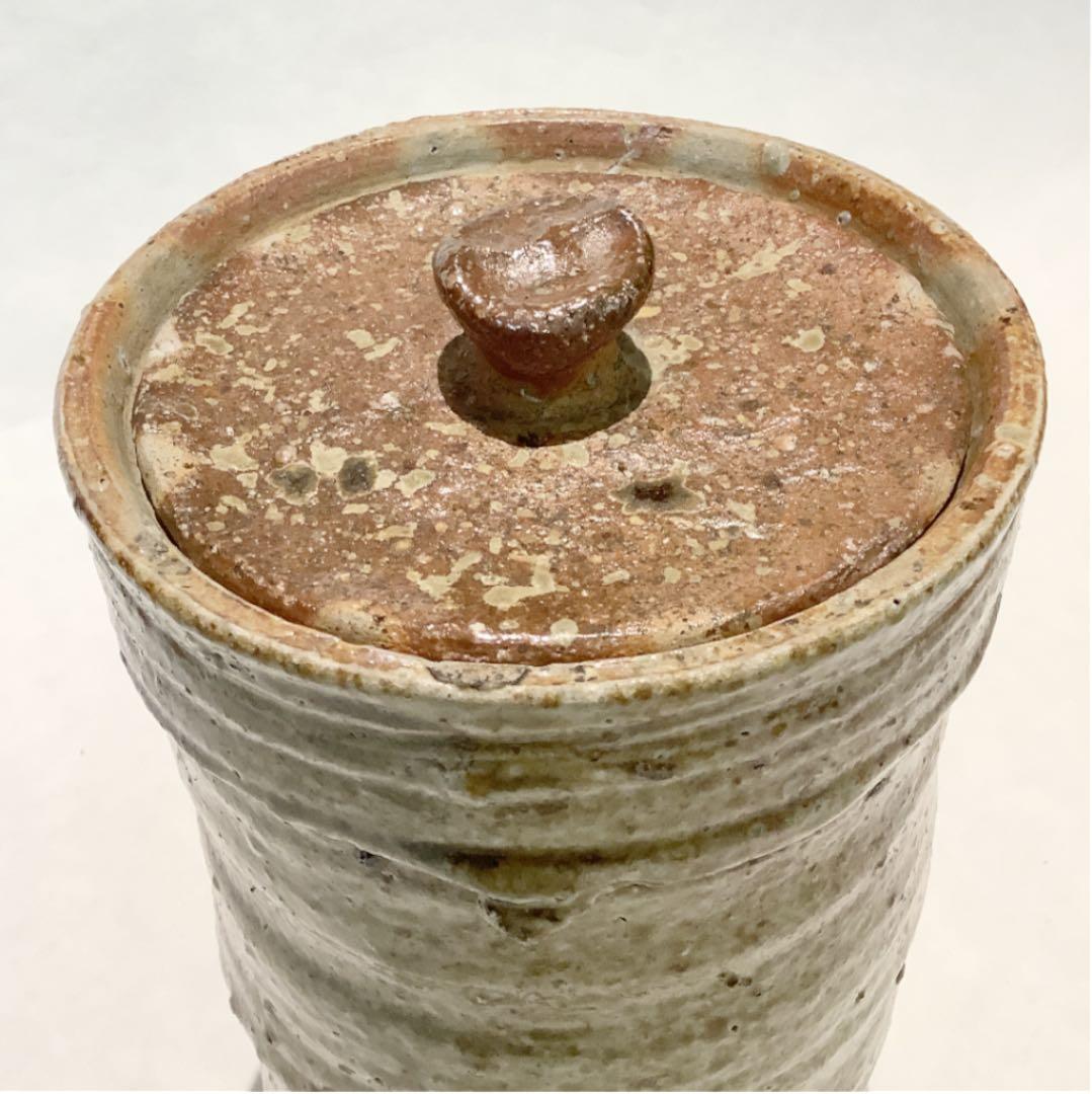 高橋楽斎作 信楽 一重口細水指