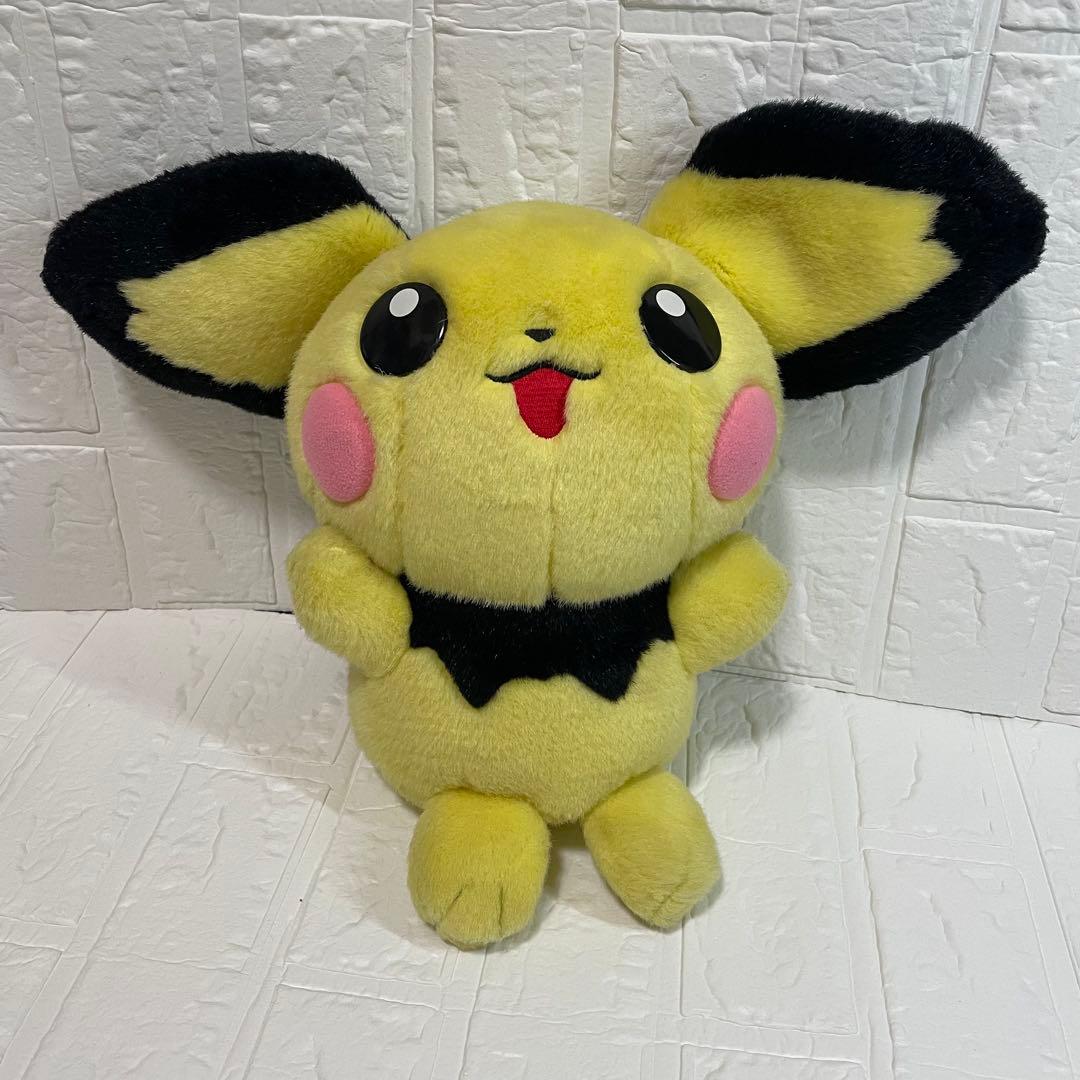 ポケットモンスター ピカチュウ ピチューTOMY 初期 等身大ぬいぐるみ　レトロ