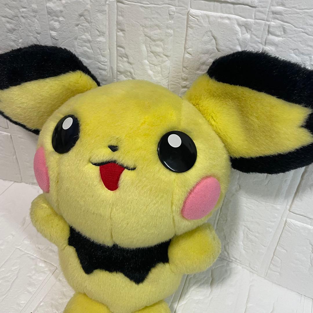 ポケットモンスター ピカチュウ ピチューTOMY 初期 等身大ぬいぐるみ　レトロ