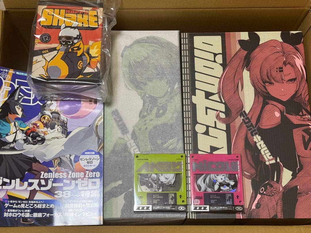 【未開封】　ゼンゼロ　フィギュア　ニコ　アンビー　ハヤスギボンプ　＋　ファミ通