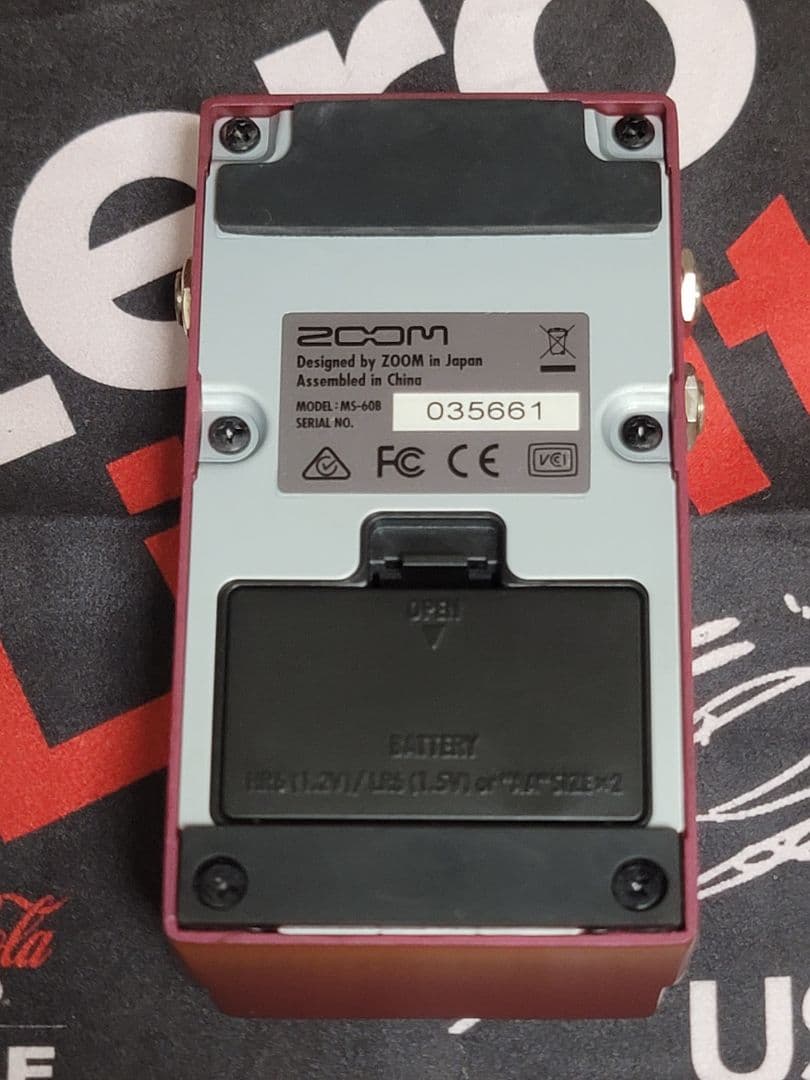 ZOOM MULTISTOMP MS-60B アンプ