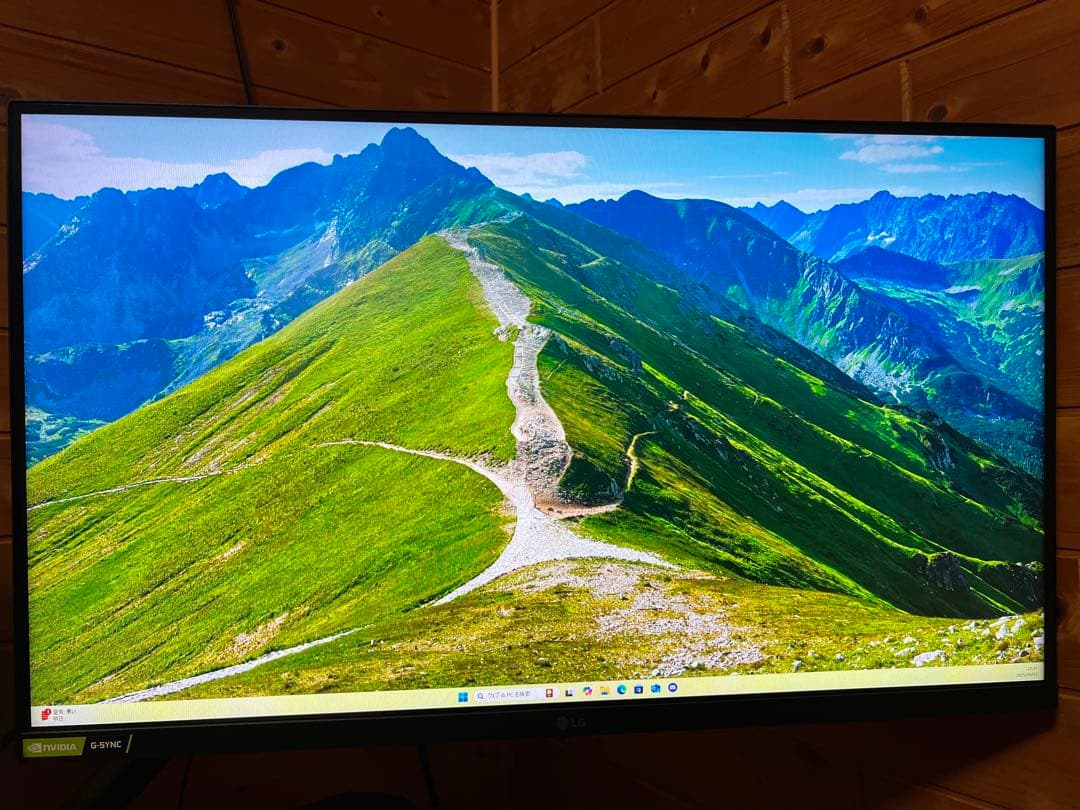 LG UltraGear 27インチ　モニター　WQHD 165Hz