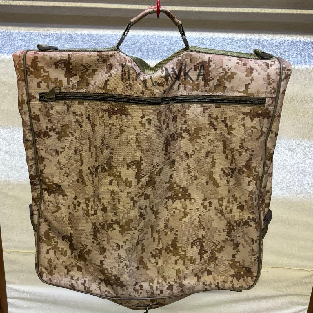 USMC アメリカ海兵隊　ミリタリー　テーラーバッグ　ガーメントバック