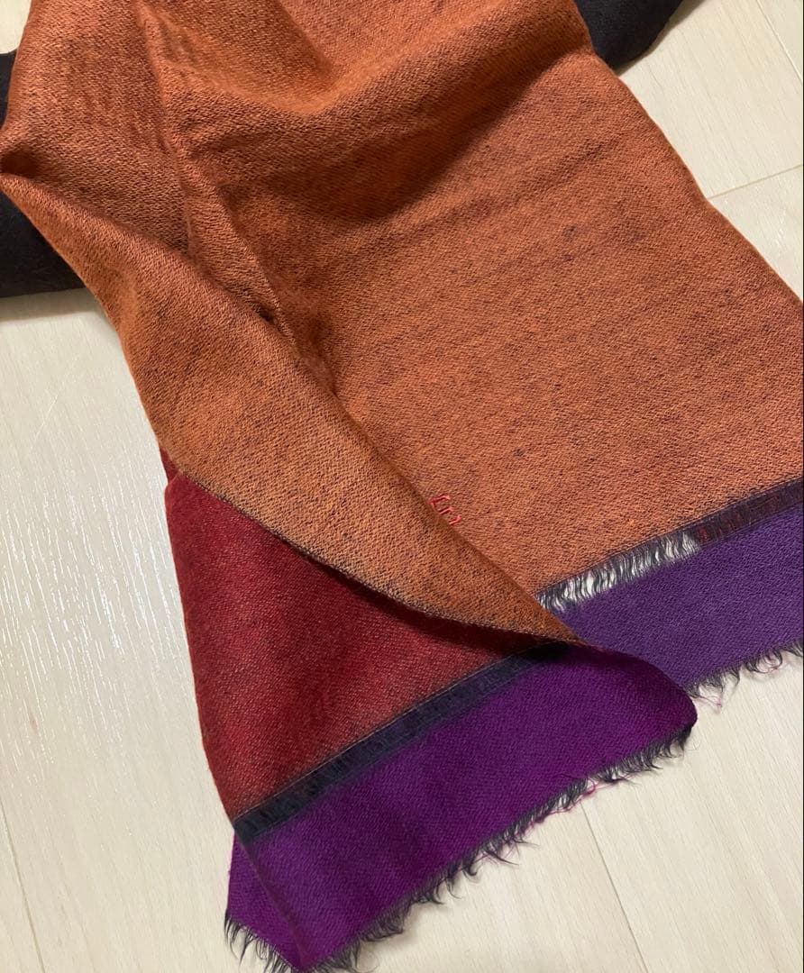 LOEWE 大判ウールストール マフラー　ウール100%