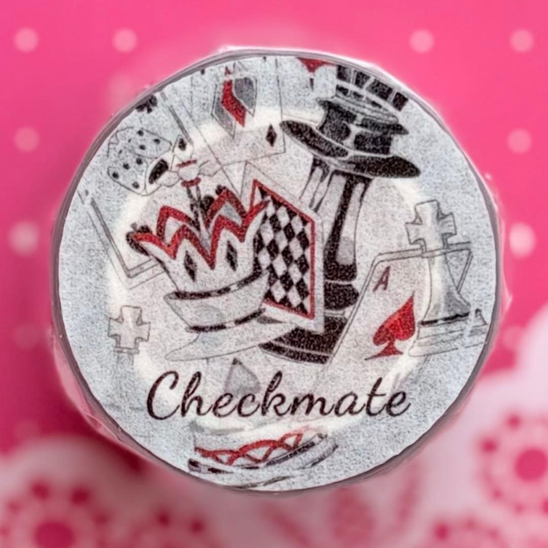 PET Checkmate ダイカット加工 4.5cm×5m　トランプ