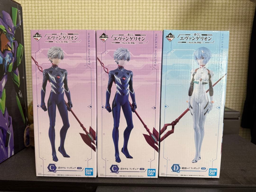 エヴァンゲリオン 一番くじフィギュア