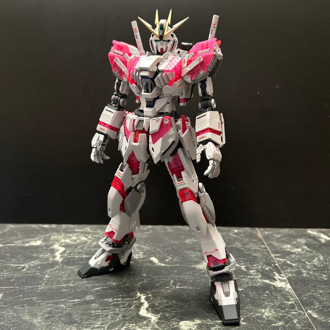 ガンプラ完成品　MGナラティブガンダムver.ka プラモデル完成品