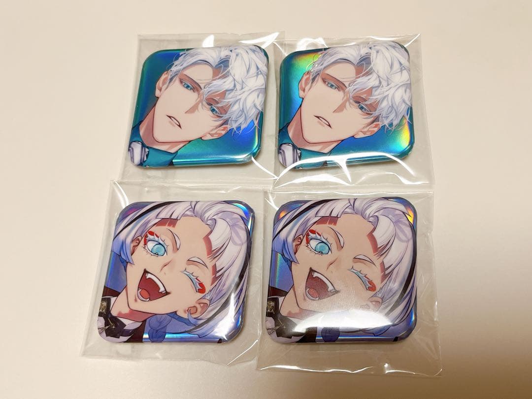 刀剣乱舞 大本丸博 スクエア缶バッジ 九鬼正宗 雲生