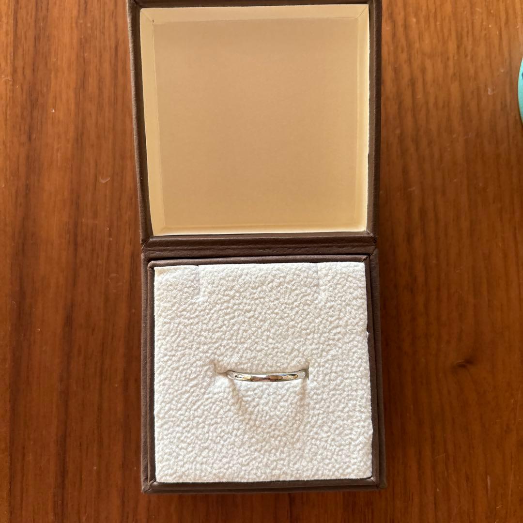 地金プラチナリング