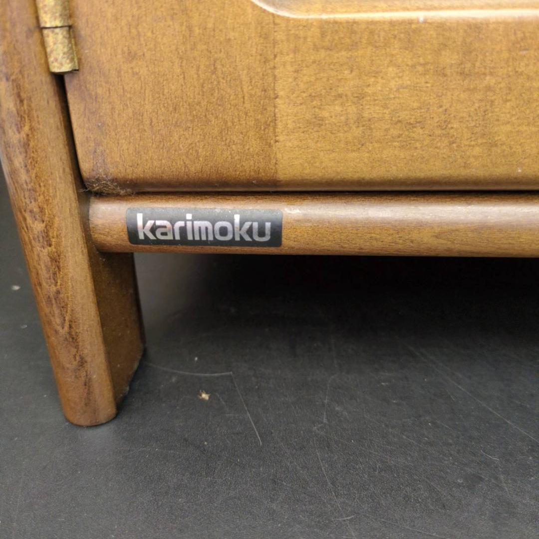 ☆☆カリモク家具　電話台　キャビネット　FAX台　Karimoku