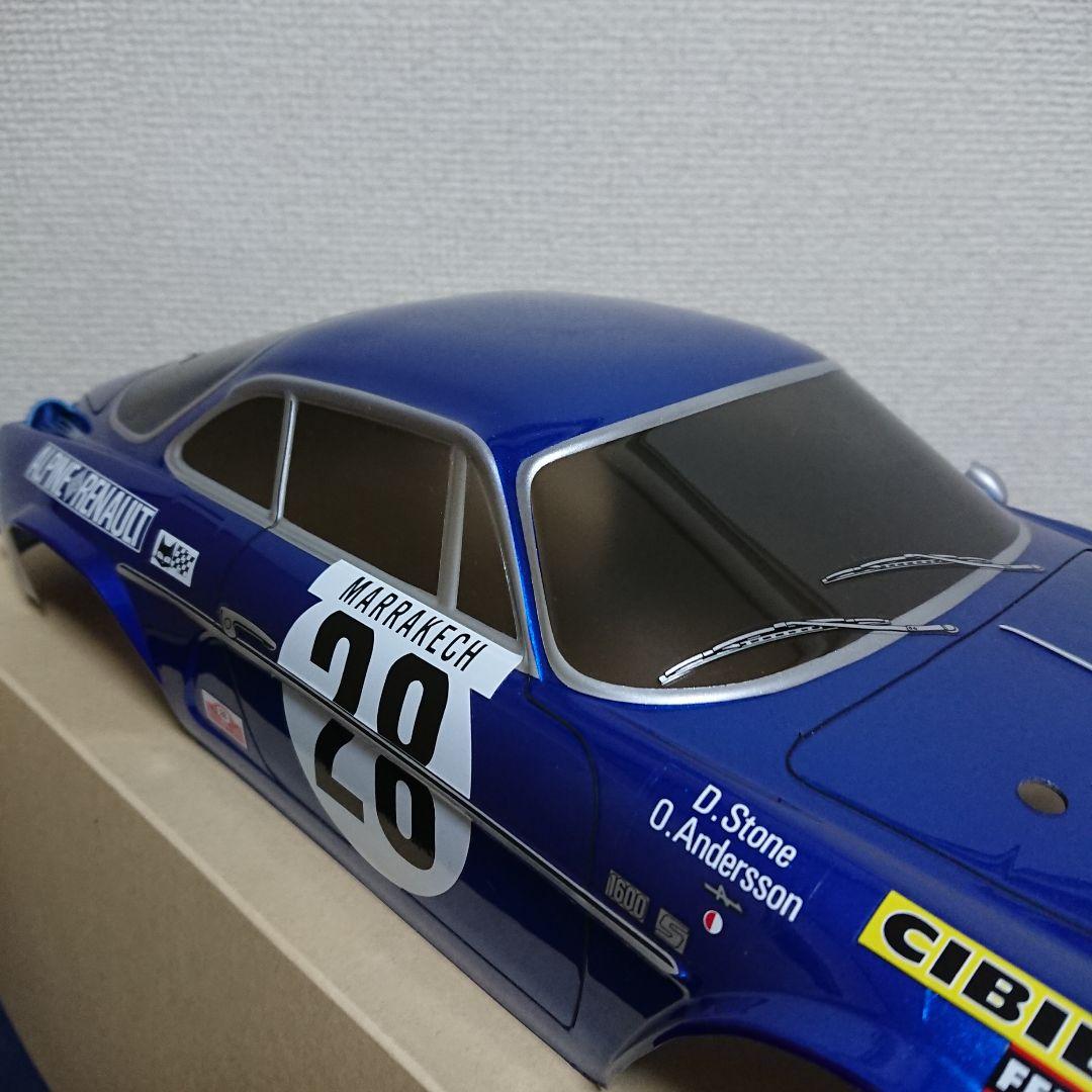 タミヤ 1/10 RC XM-01 PRO + アルピーヌA110 塗装済ボディ