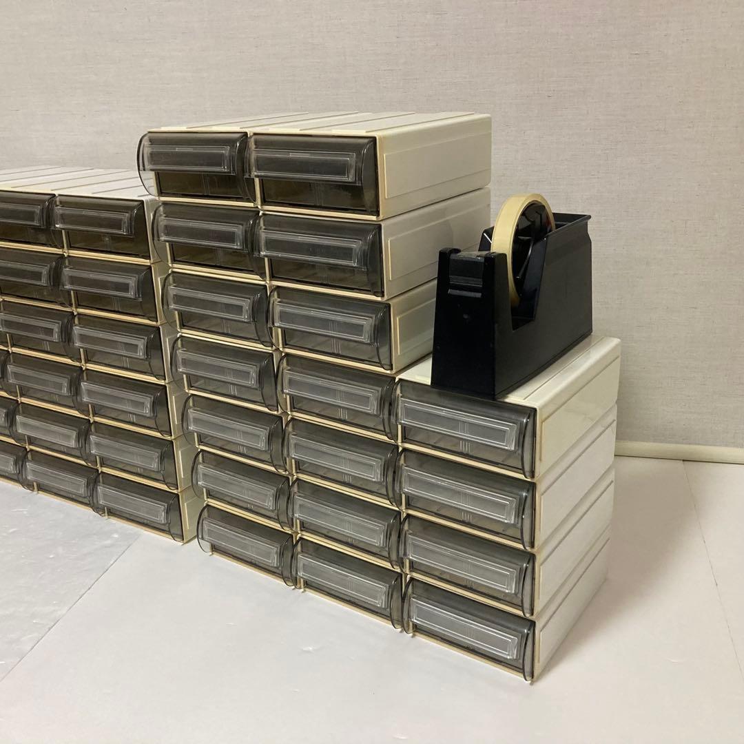 サカセ カセッター 収納ケース 小物入れ 引き出し 連結 日本製 36個