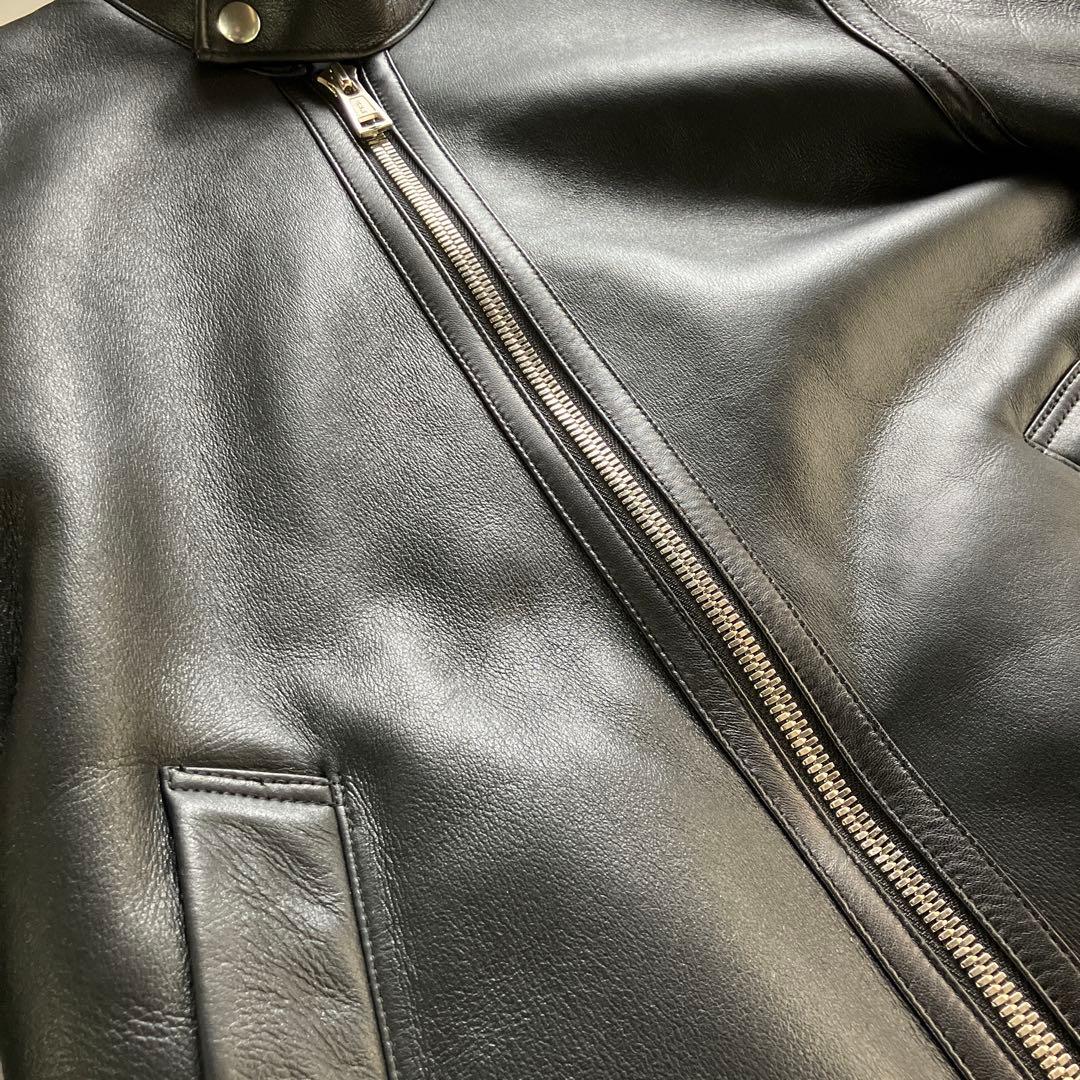 AKM ムートンシングルライダース　S 黒　EMMETI好きな方も