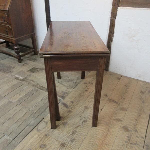 イギリス アンティーク 家具 カードテーブル ゲームテーブル 英国 6856d