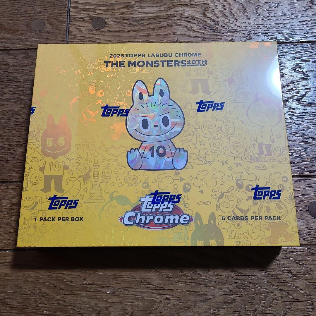 Topps Chrome 10周年記念ボックス ラブブ カード