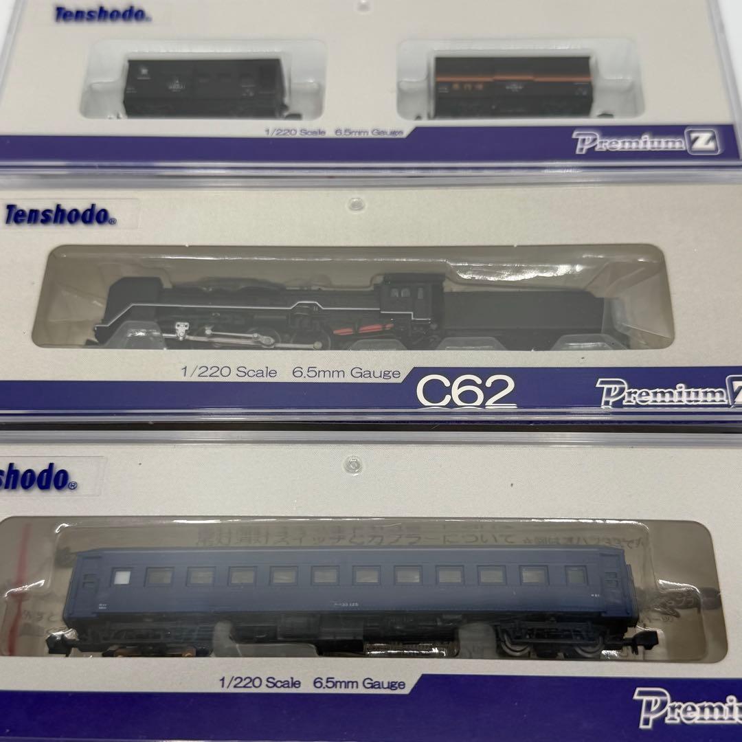 天賞堂 プレミアムZ スターターセット C62＆D51 Zゲージ
