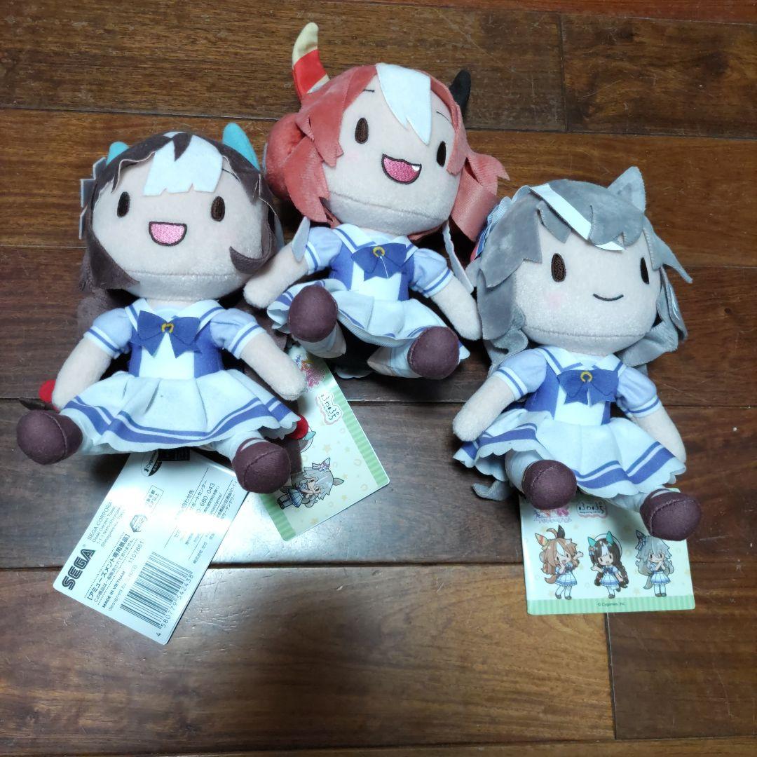 ウマ娘　ふわぷちぬいぐるみ　Vol.２　３種セット