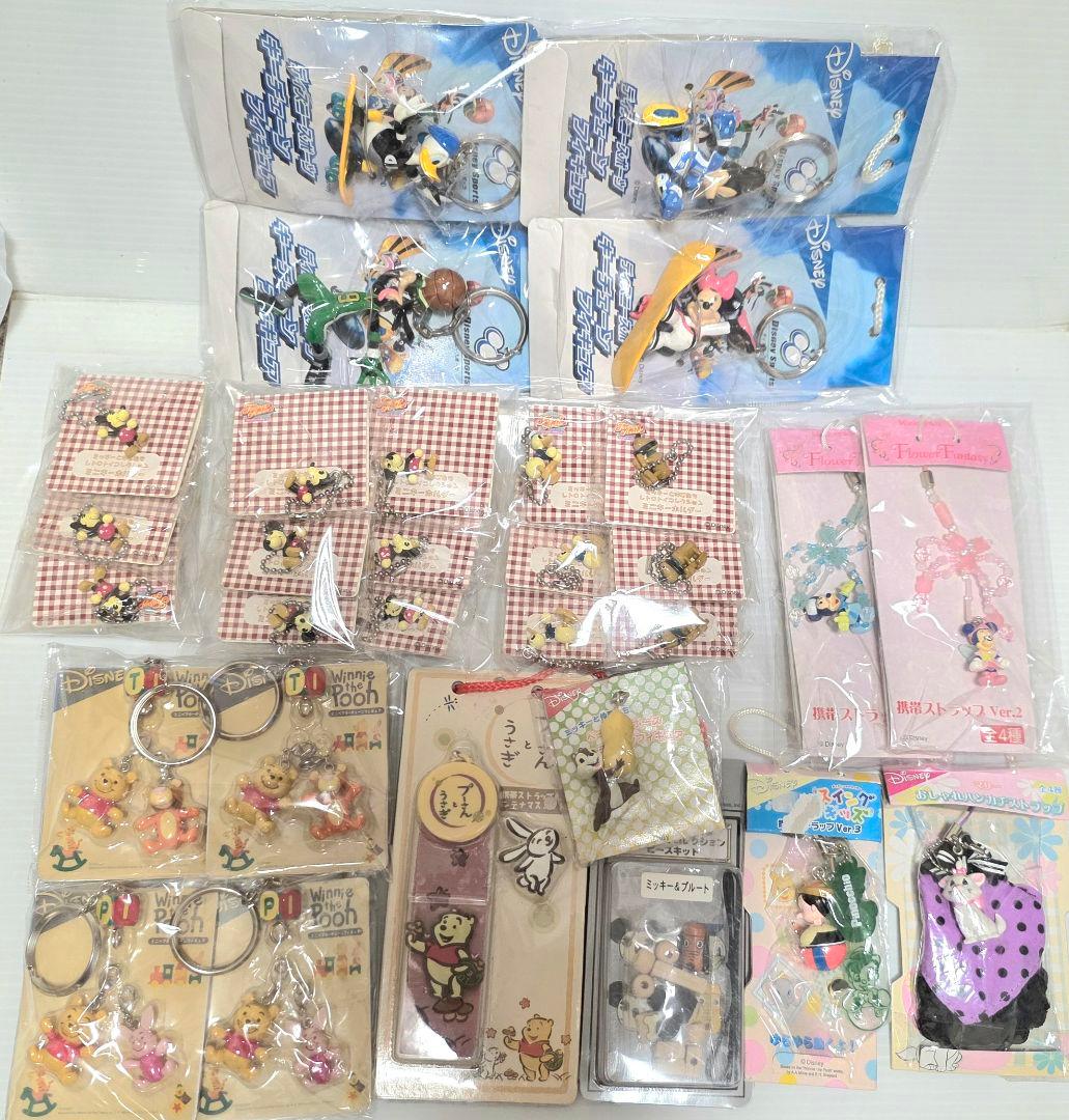ディズニー くまの プーさん ミッキーマウス 他 ストラップ キーホルダー