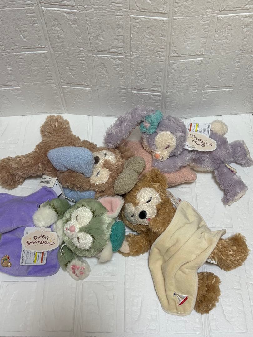 ダッフィー　スウィートドリームス　シェリーメイ　ステラルー　ジェラトーニ　セット