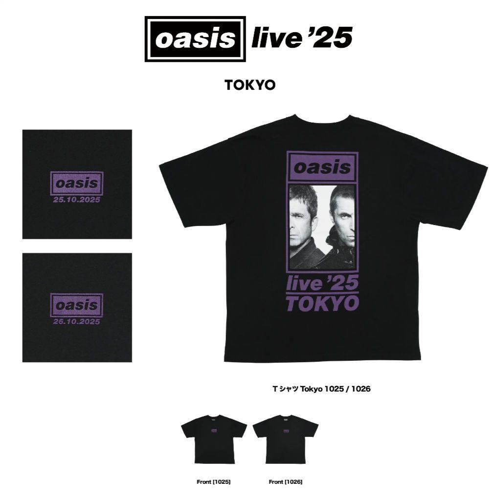 Oasis 会場限定 日付1025 Tシャツ XXLサイズ