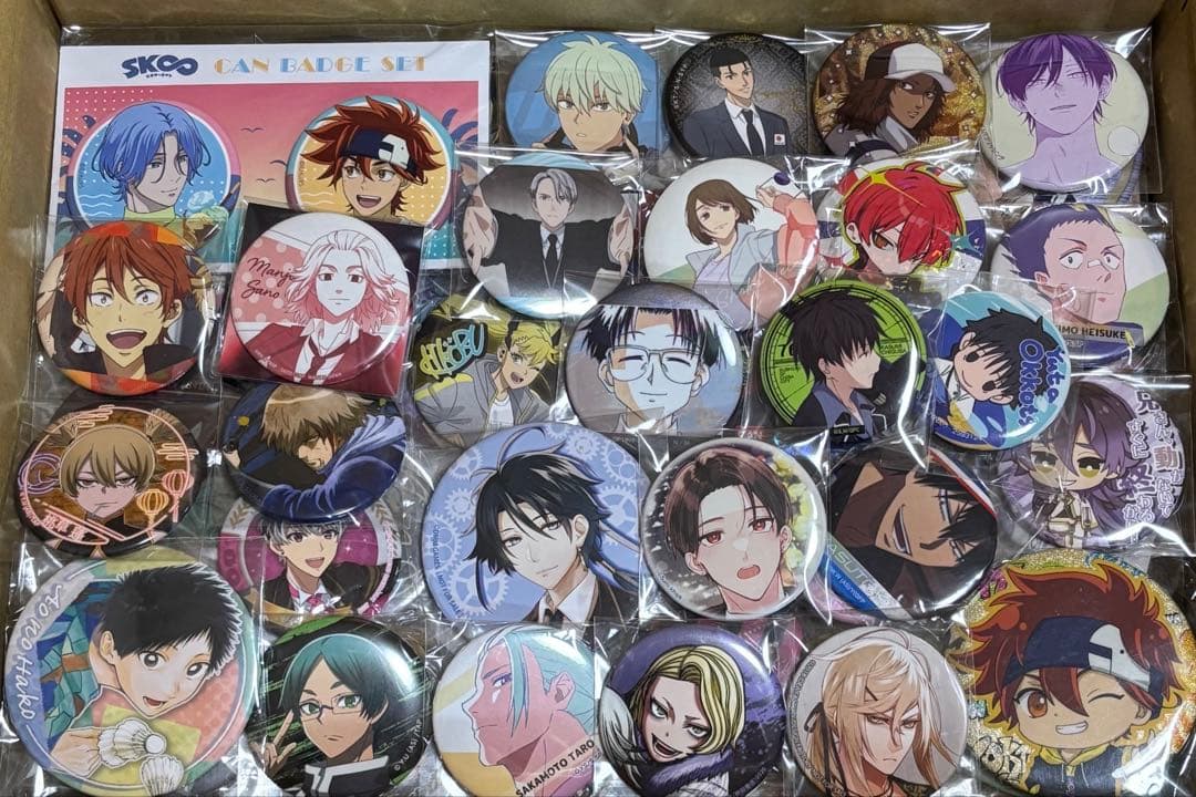 アニメグッズ まとめ売り ノンジャンル 桃源暗鬼 テニプリ 怪獣8号 他