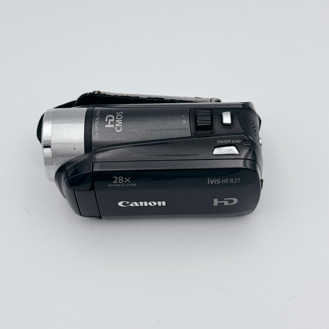 【概ね美品】Canon iVIS HF R21 デジタルビデオカメラ ブラック