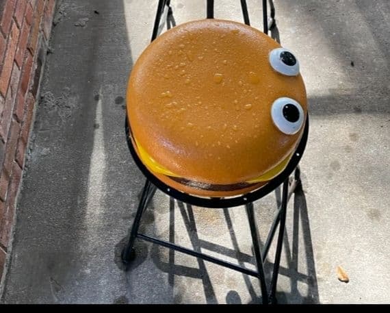 McDonald　マクドナルド　チェア　スツール　椅子　イス　ハンバーガー